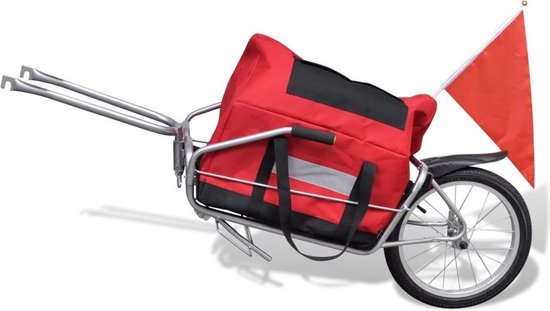 Remorque à vélo avec sac - Remorque vélo avec sac de rangement