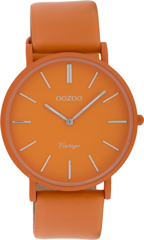 OOZOO Vitnage C9886 Oranje Horloge 40mm