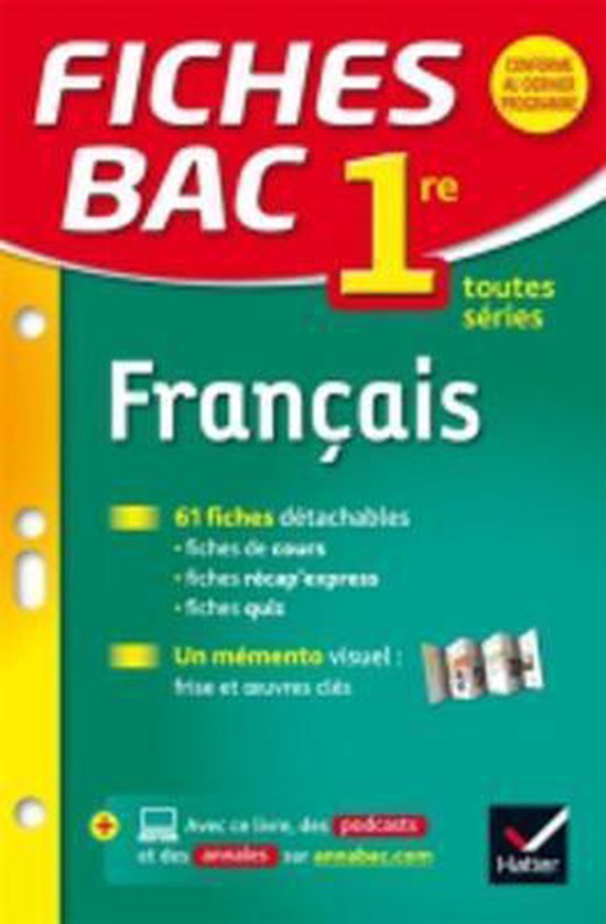 Fiches Bac 1re - cover