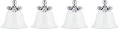 ALESSI - Dressed - Naamkaartje s/4 porselein
