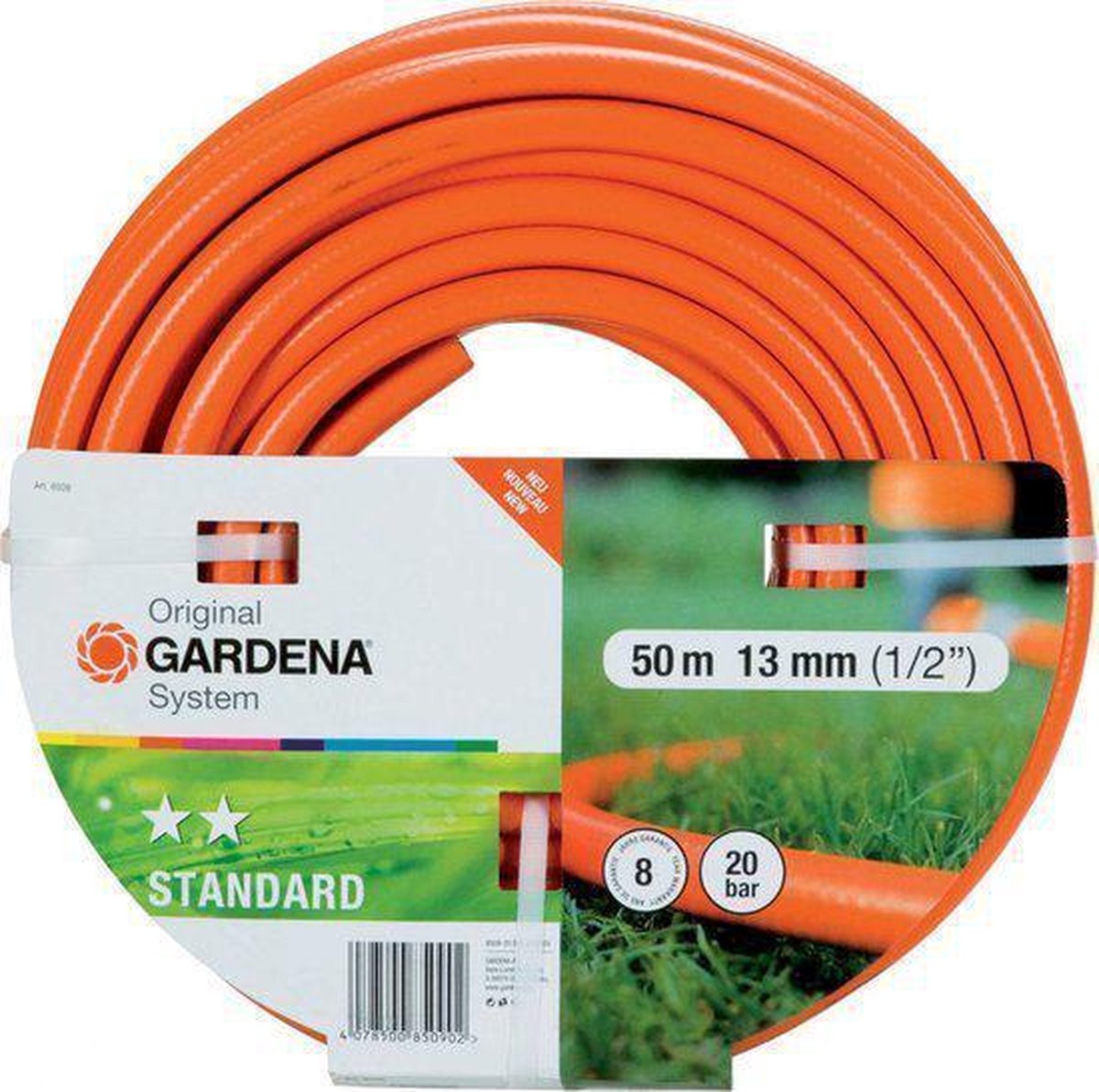 Шланг садовый gardena диаметр 1/2inch длина 50м #5 (4078500850902)