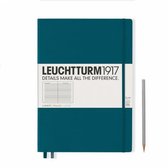 Leuchtturm1917 Notitieboek Master Slim A4 Gelinieerd Pacific Groen