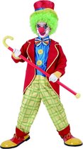 LUCIDA - Clown pak voor jongens Feestkleding - M 122/128 (7-9 jaar)
