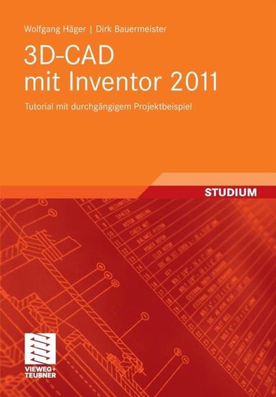 3D-CAD mit Inventor 2011 - cover