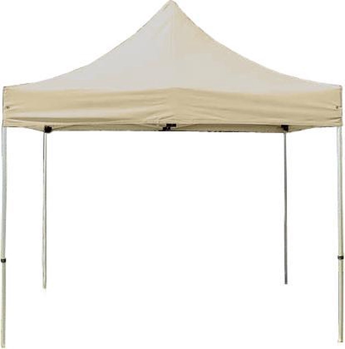 TOOLPORT 3x3 m Easy Up partytent Vouwpaviljoen PROFESSIONAL alu 40mm crème