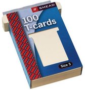 Planbord t-kaart a5548-30 77mm beige | Pak a 100 stuk