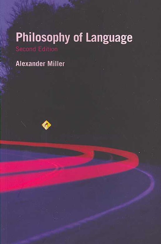 Philosophy of Language - cover