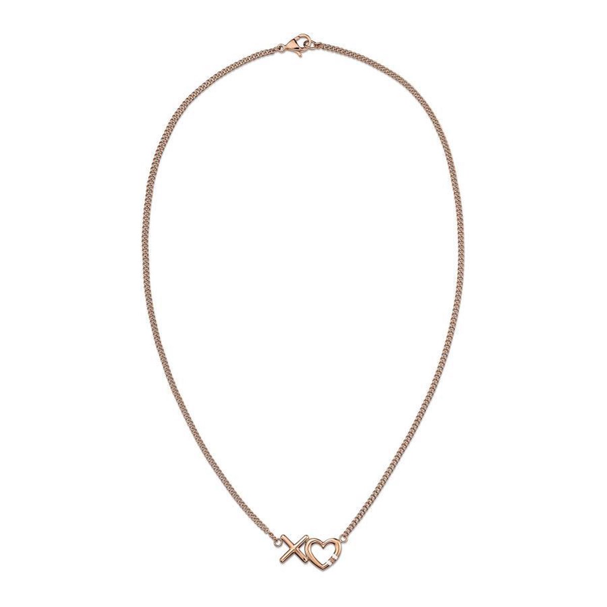 Tommy Hilfiger Collier TJ2700800 - 45 cm - Staal - Rosékleurig