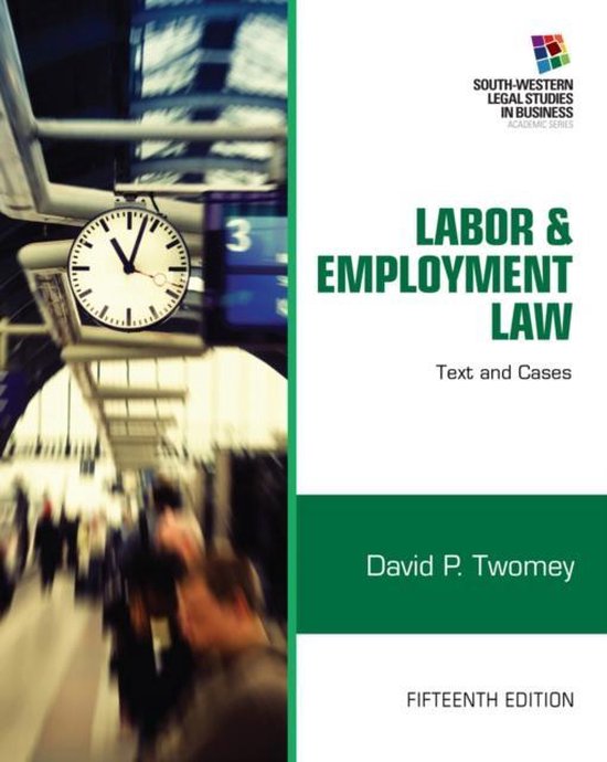 Labor and Employment Law - cover