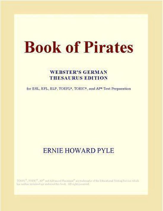 Book of Pirates (ster's German Thesaurus Edition) (ebook), Icon