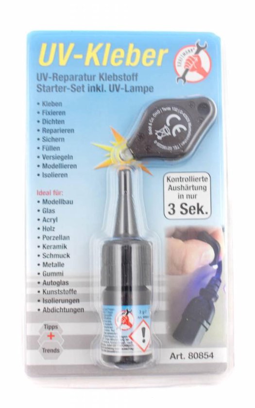BGS UV Lijm inclusief lamp | bol.com
