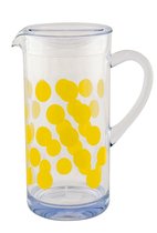 Zak!Designs Dotdot Schenkkan - Incl. Deksel - SAN - 1,7 l - Geel