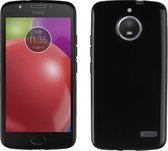 MP Case zwart back cover voor Motorola Moto E4 - Achterkant/backcover