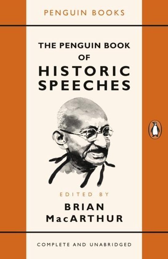 Boek cover The Penguin Book of Historic Speeches van Brian MacArthur (Paperback)