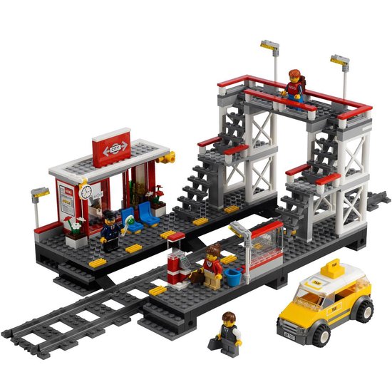 zijn Controle kapsel LEGO City Spoorwegstation - 7937 | bol.com