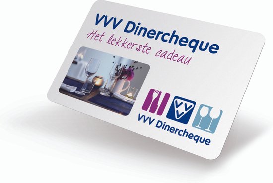 favoriete licentie Plunderen VVV DinerCheque - 50 euro - VVV Cadeaubon | bol.com