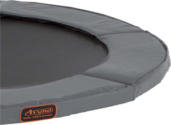 Fonkeling Zogenaamd Decoderen Avyna Proline trampoline rand rond 365 cm Grijs | bol.com