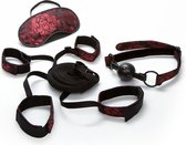 Scandal Bondage Set Bed Restraint Kit (zwart)