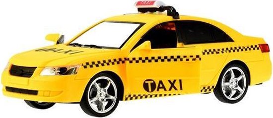 Susteen vals Citaat Toi-toys Taxi Met Licht En Geluid 24 Cm Geel | bol.com