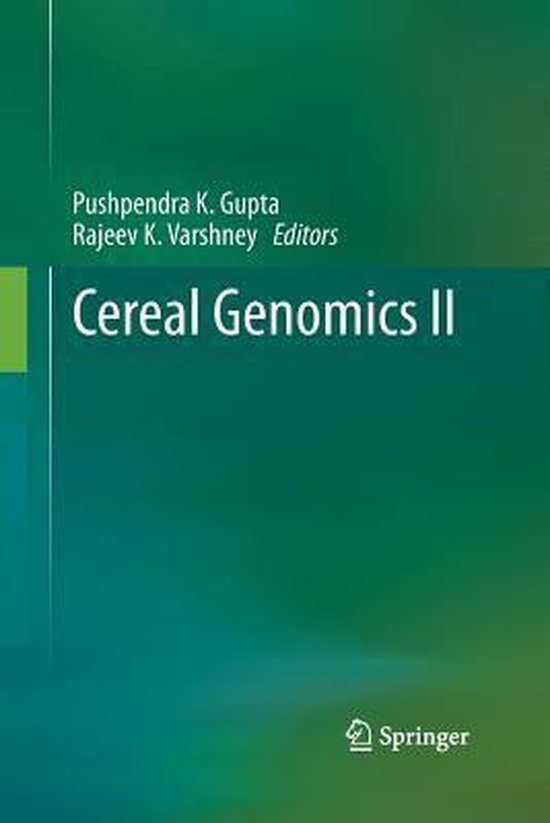 Cereal Genomics II - cover