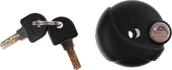 Cykell Draaiknop Met Slot Zwart | bol