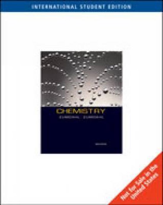 Livre "Chemistry" avec des gouttelettes d'eau scintillantes sur fond gris, le titre "CHEMISTRY" en lettres jaunes.