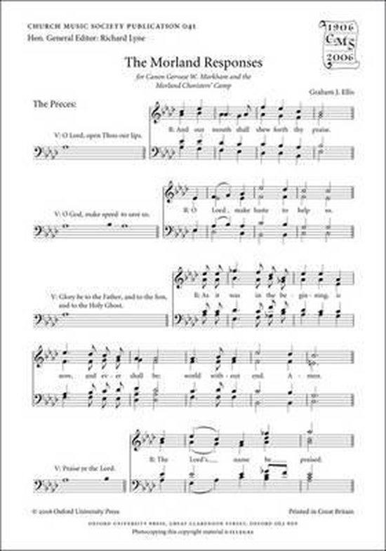 Church Music Society Publications The Morland Responses Graham J church-music-society-publications-the-morland-responses-graham-j