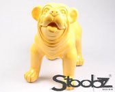 Beeld Engelse Bulldog geel