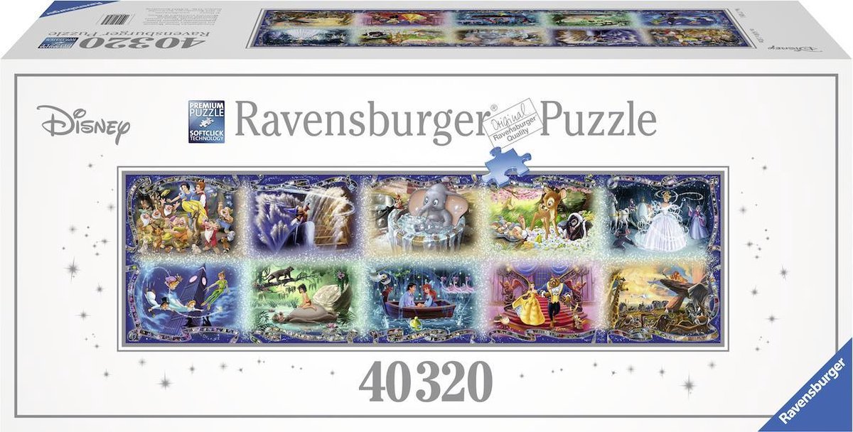Scheiden Vochtig veiling Ravensburger puzzel Een onvergetelijk Disney moment - Legpuzzel - 40000  stukjes | bol.com