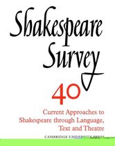 Shakespeare SurveySeries Number 40- Shakespeare Survey