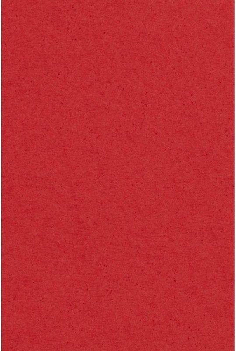 Rood papieren tafelkleed 137 x 274 cm - Merkloos