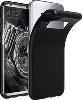 Zwart TPU Siliconen Hoesje Geschikt voor Samsung Galaxy S8