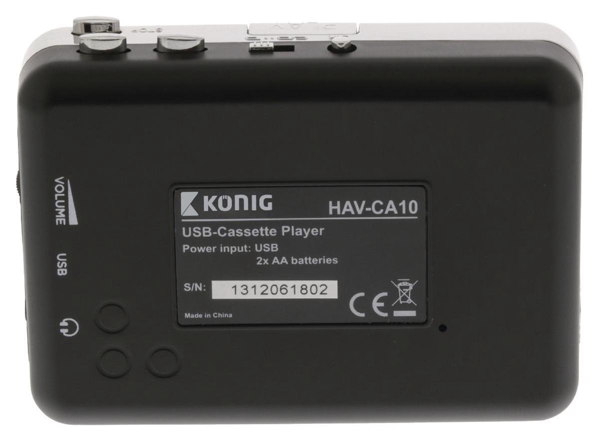 Convertisseur numérique de cassettes audio Renkforce RF-CP-170