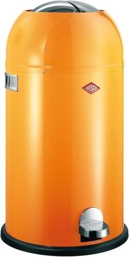 Wesco Kickmaster Prullenbak - 33 Liter - Oranje
