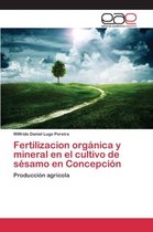 Fertilizacion orgánica y mineral en el cultivo de sésamo en Concepción