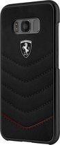 Samsung Galaxy S8+ hoesje - Ferrari - Zwart - Leer