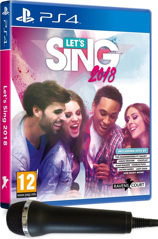 Let’s Sing 2018 + 1 Microphone – PS4 – UK