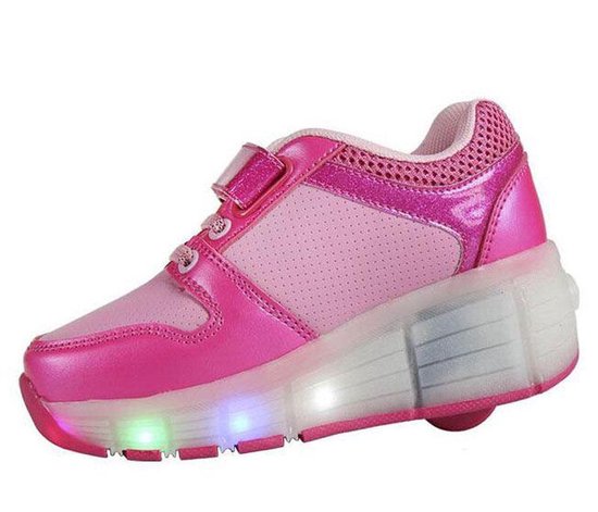 Registratie Dankzegging golf Trolls Sneakers/Rolschoenen maat 28/29 - Schoenen met wieltjes en LED  verlichting | bol.com