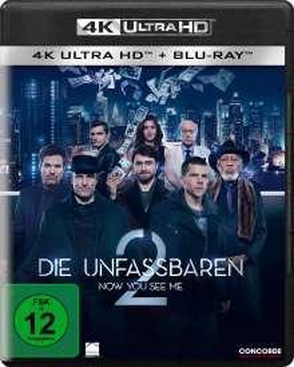 Now You See Me 2 (2016) (Ultra HD Blu-ray & Blu-ray)