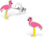 Little Bijoux oorknopje-flamingo