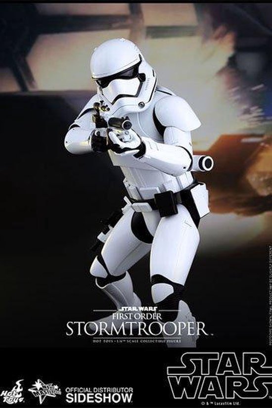 Thumbnail van een extra afbeelding van het spel Star Wars Episode VII Movie Masterpiece Action Figure 1/6 First Order Stormtrooper 30 cm