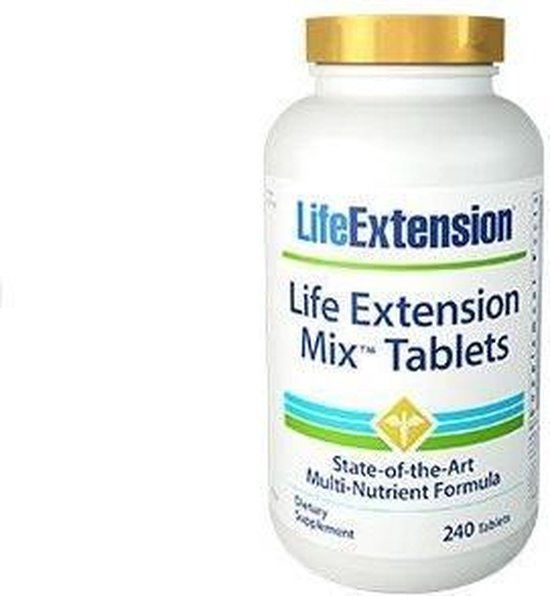 Mix Tablets (240 tablets) - Life Extension | bol.com