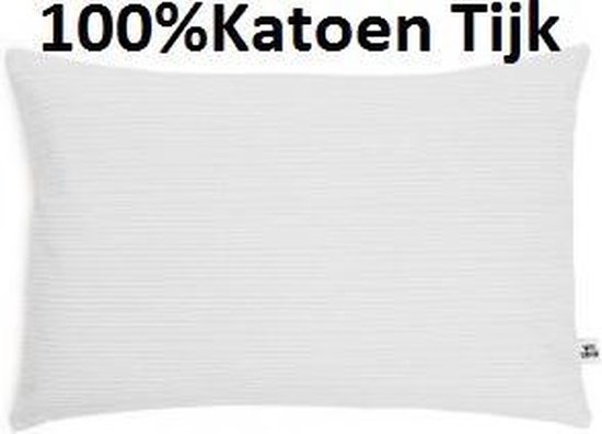 100% Katoen Tijk Kleuterkussen -60x70-cm