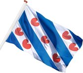 Friese provincie vlag 100 x 70 cm