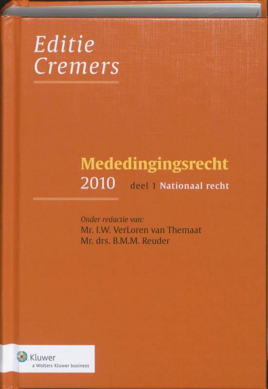 Mededingingsrecht / 1/2 2010 - cover