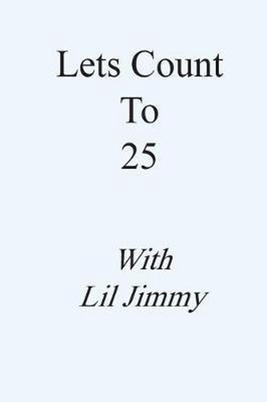 Lets Count to 25 - cover