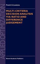 Multi-Criteria Decision Analysis via Ratio and Difference Judgement