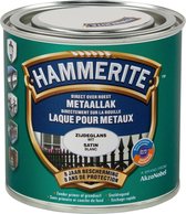 Hammerite Metaallak - Satin - Wit - 0.25L