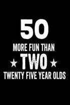 50 More Fun Than Two Twenty Five Year Olds