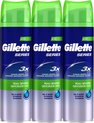 Gillette Series Gel Gevoelige huid 3x200ml